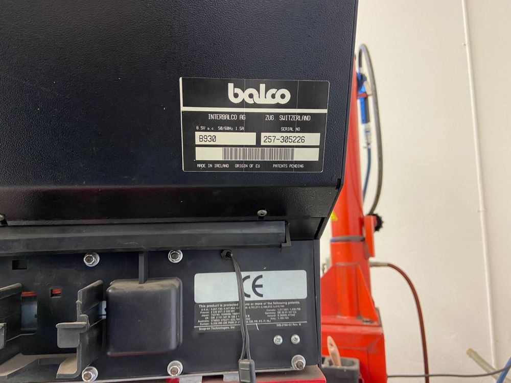 Auswuchtmaschine Balco (Defekt) in Büren an der Aare für CHF 157 – nur ...