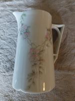 Antike Porzellan-Krug Blumendekor, Vintage, Top Zustand!