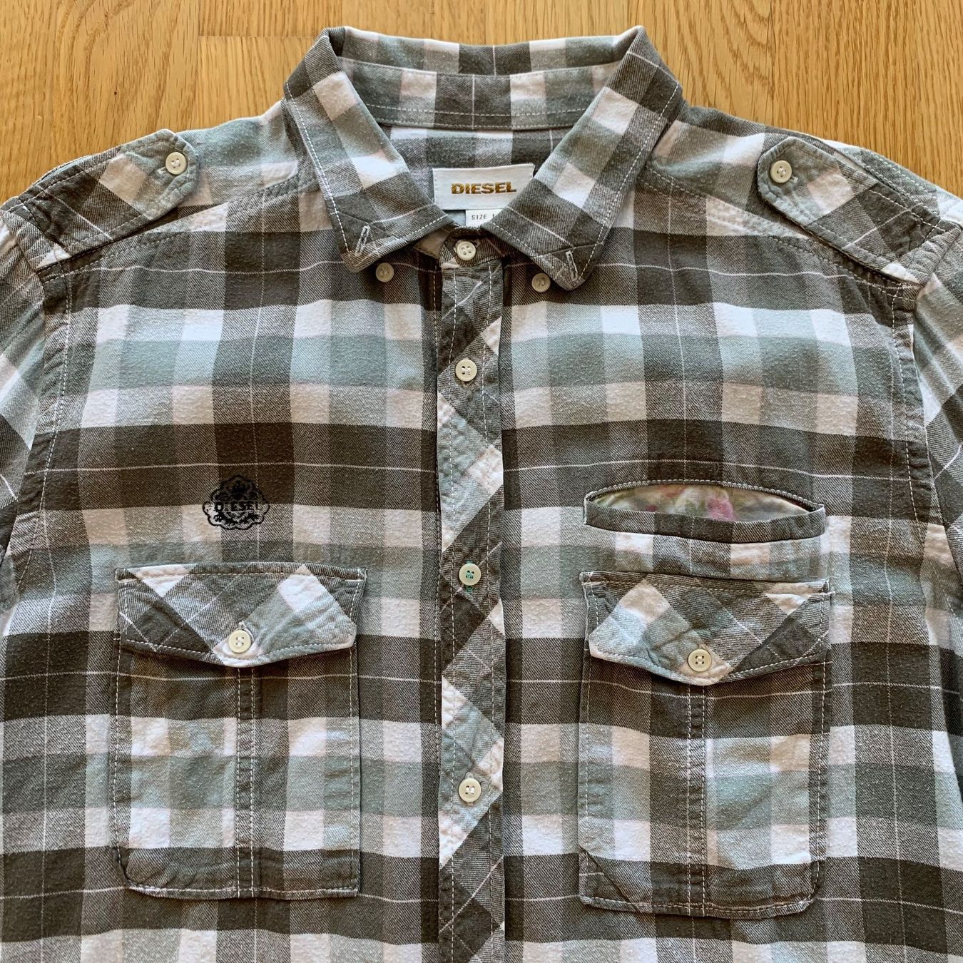 Diesel Camicie: DIESEL Karohemd - Gr. L – Usato da Ittigen venduto da Fabulous_Fab1 2