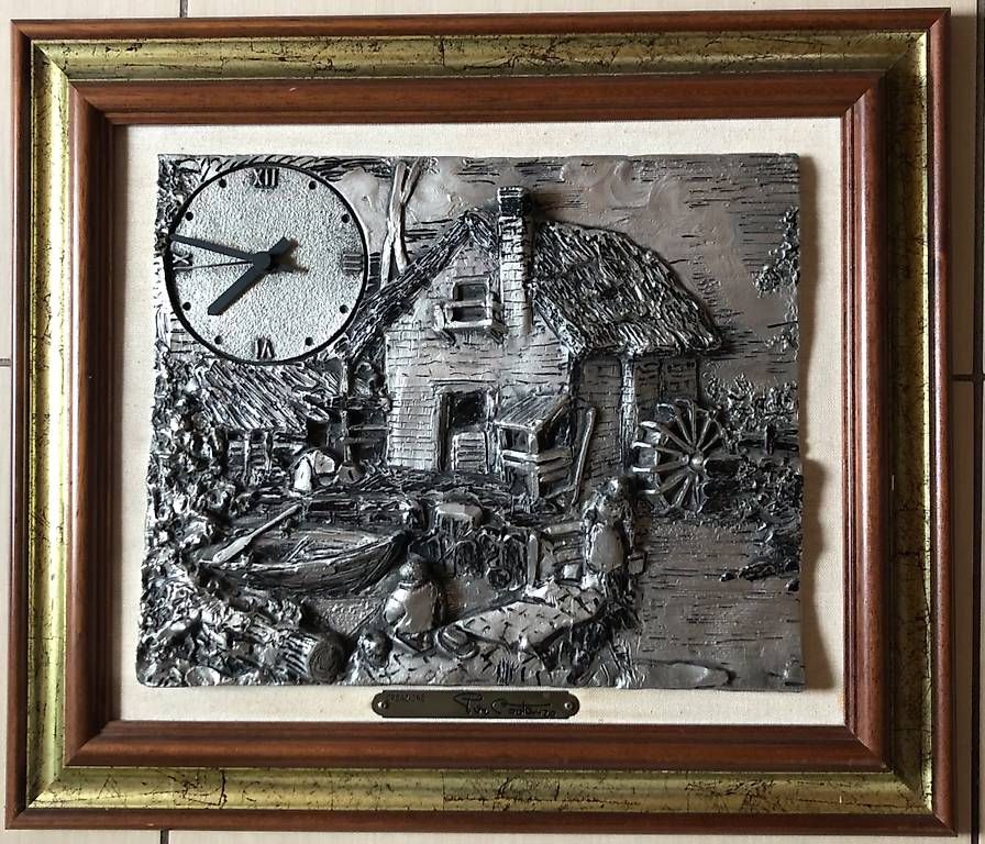 Tutte le decorazioni: Encadré 3 D en étain – Usato da Monthey venduto da fab_hhg8