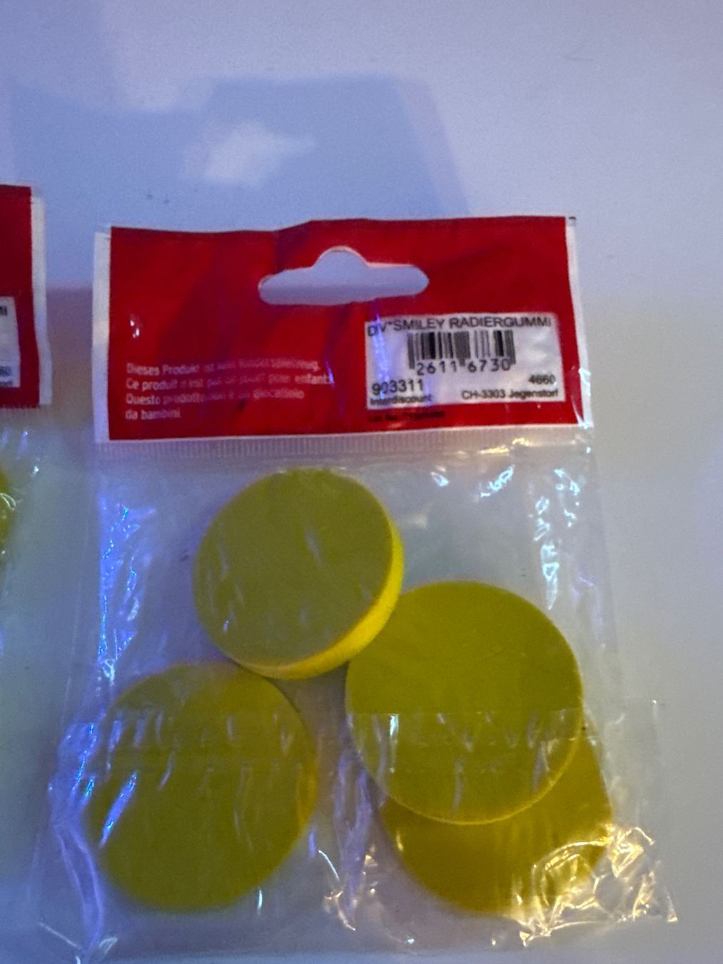 Altro in Scrittura & Disegno: 3x Smiley Radiergummis OVP – Nuovo e nell'imballaggio originale da Allschwil venduto da meeresperle 1