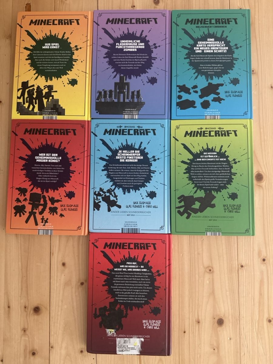 Livres: 7 Minecraft Bücher – D'occasion à Bazenheid par Merlotscha 1