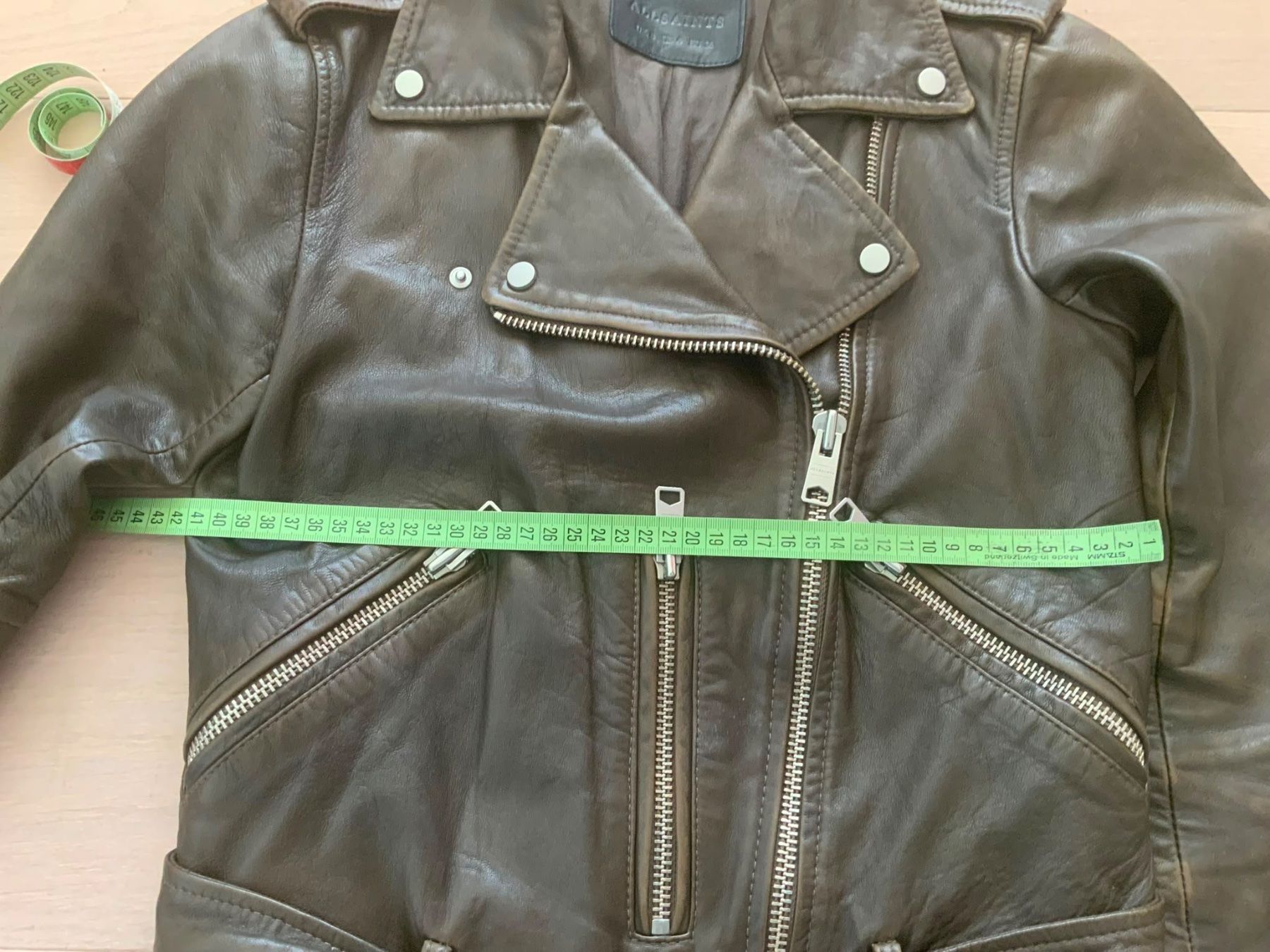 Allsaints Vestes: ALLSAINTS Lederjacke – D'occasion à Zürich par liviam1 6