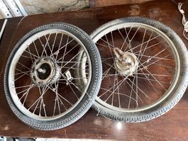 Sachs 502 Rücktritt Speichen Radsatz 19 Zoll