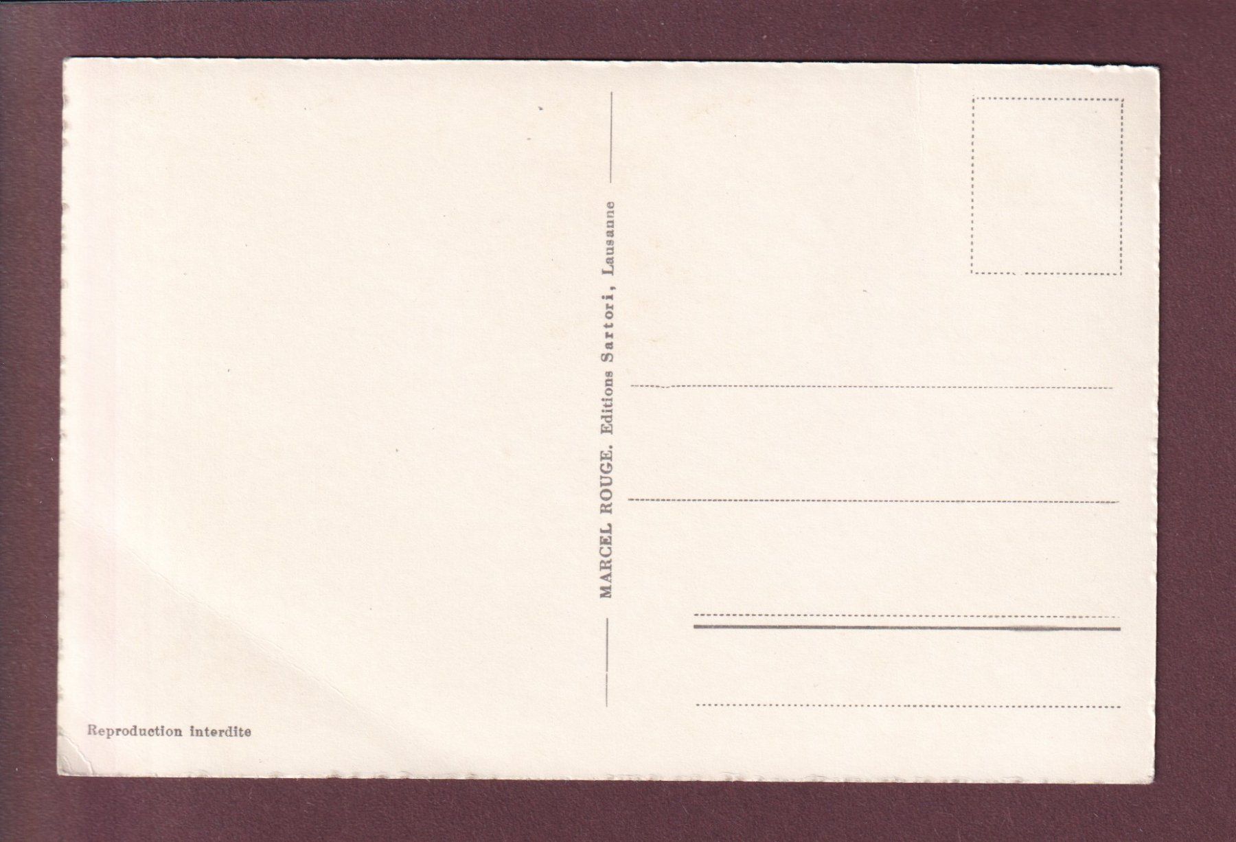 Cartoline postali: BRIGUE - Gare - Simplon – Usato da Pully venduto da nicecards 1