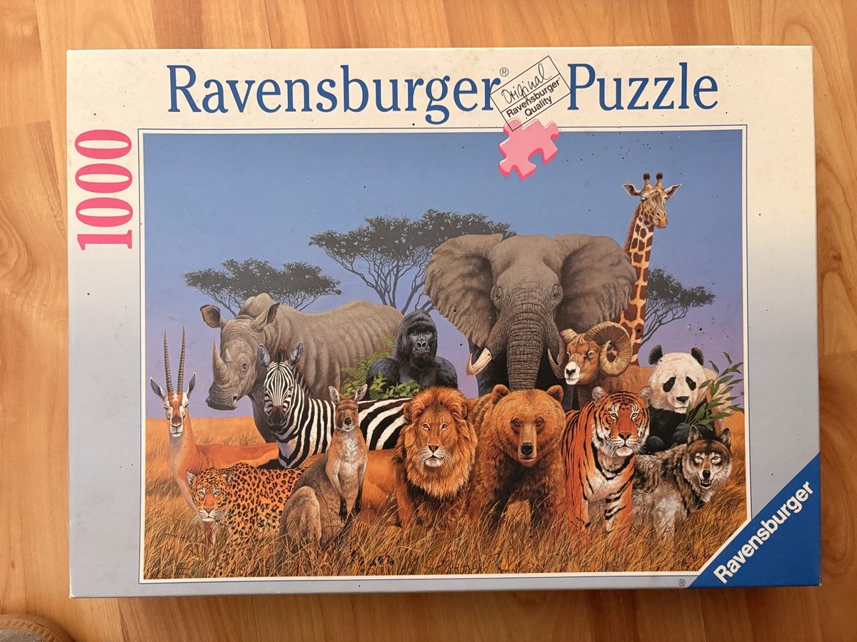 Ravensburger Puzzle: Ravensburger Puzzel Wildlife 1000 Teile – Nuovo (secondo la descrizione) da Zug venduto da mar_99vh