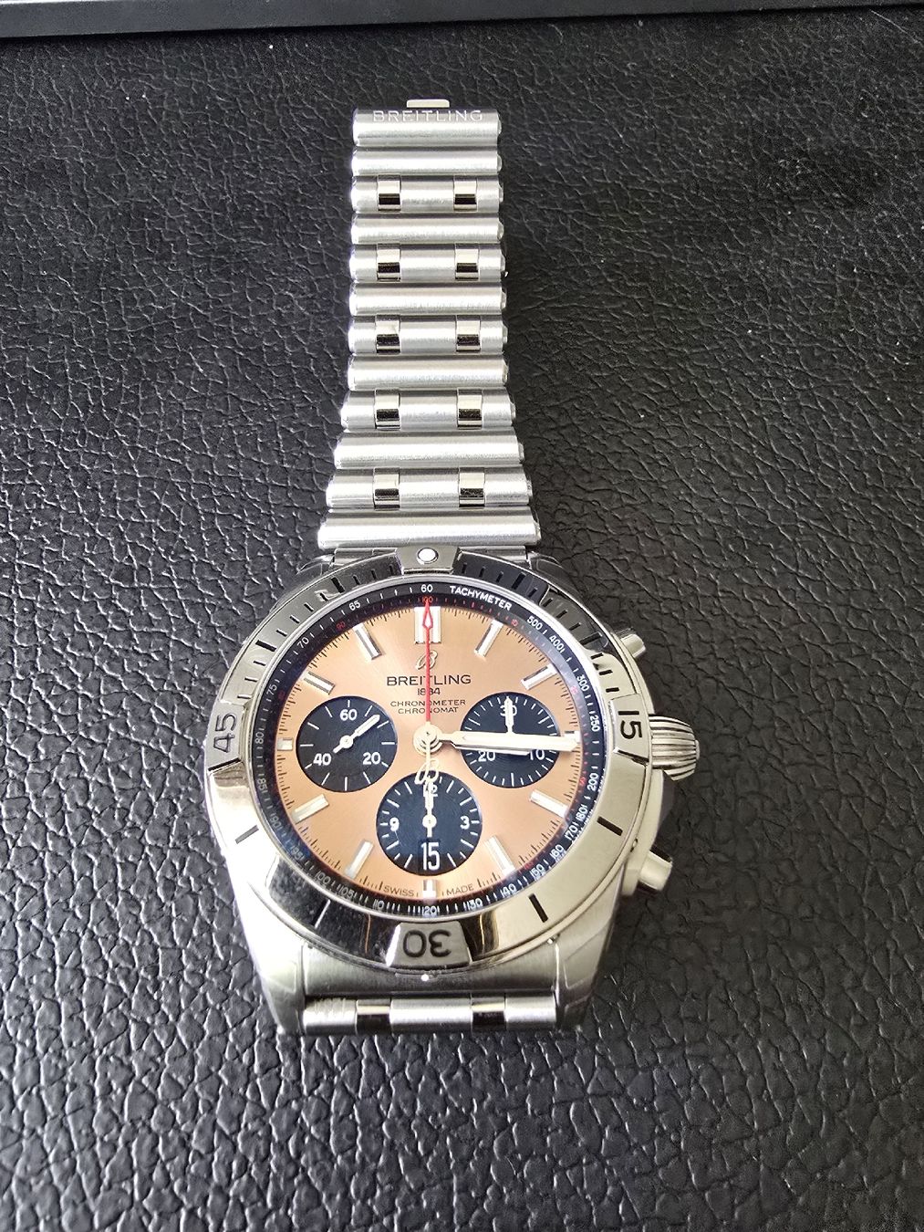 Breitling Orologi: Breitling Chronomat (Copper dial) – Nuovo e nell'imballaggio originale da Bern venduto da Andy-2015 7