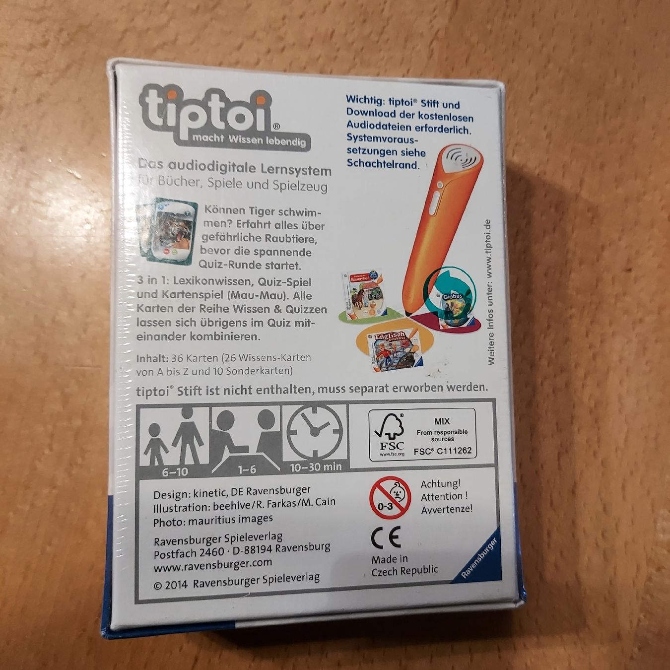 Tiptoi Giochi: Tip Toi Gefähliche Raubtiere – Nuovo e nell'imballaggio originale da Kaiseraugst venduto da biketom66 1