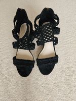 Sandales Sandro en daim noir