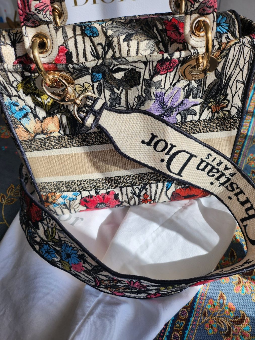 Dior Taschen für Damen: "Lady Dior" Medium. – Gebraucht aus Dietikon von Oxana01 7