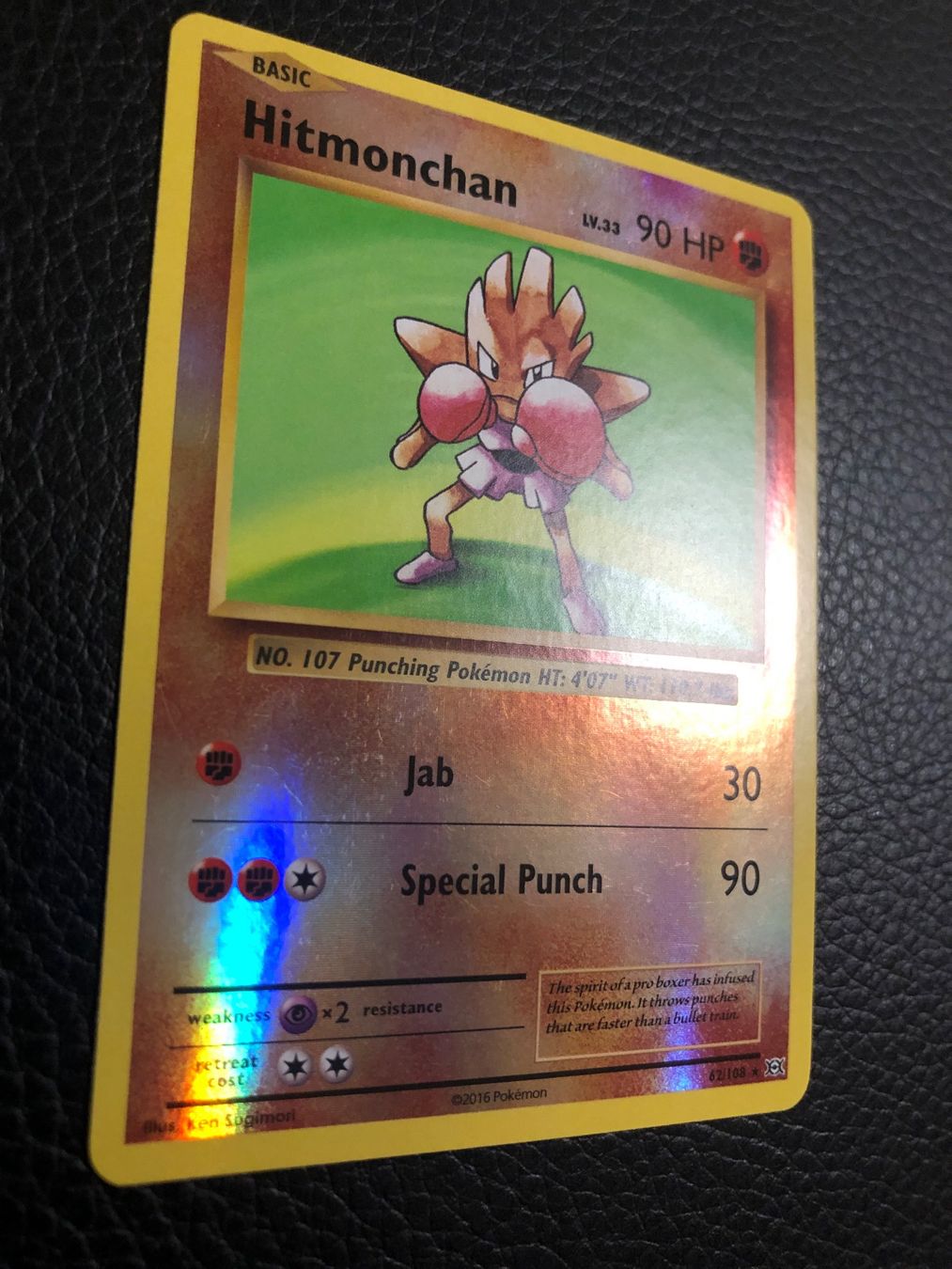 Pokémon Carte collezionabili: Evolutions Hitmonchan reverse rare 62/108 Ab 1 – Usato da Paradiso venduto da Pkmn10 1