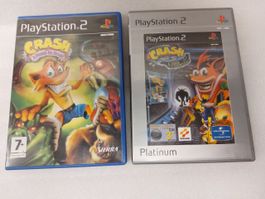 2x CRASH Playstation 2
