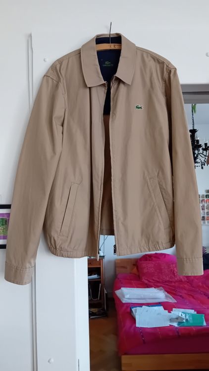 Lacoste Blouson veste homme couleur sable taille 54 neuf Acheter sur Ricardo