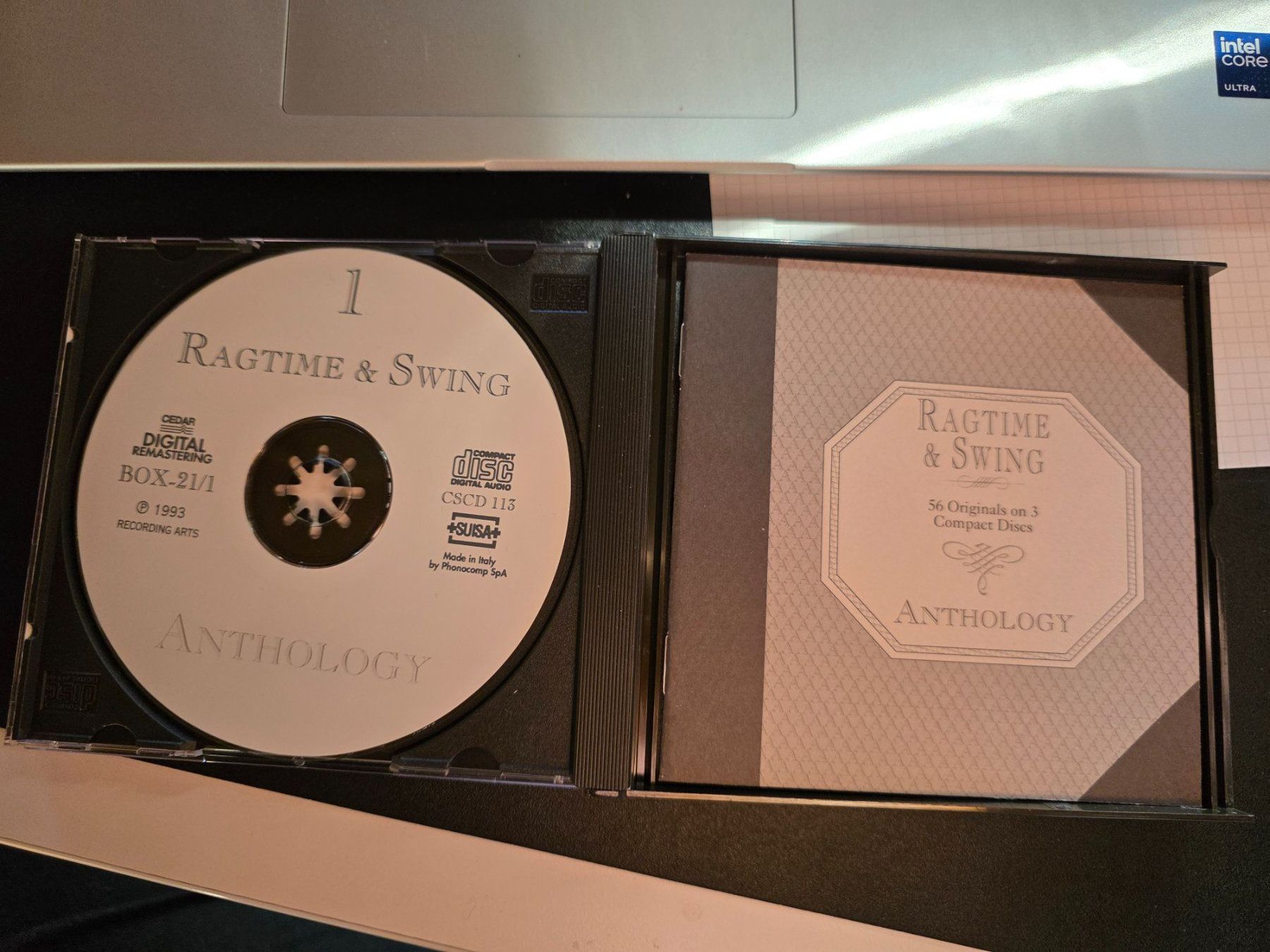 CDs: 3 Box - Musik CD - Ragtime & Swing - Anthology 1993 – Gebraucht aus Walterswil BE von Lonitti 3