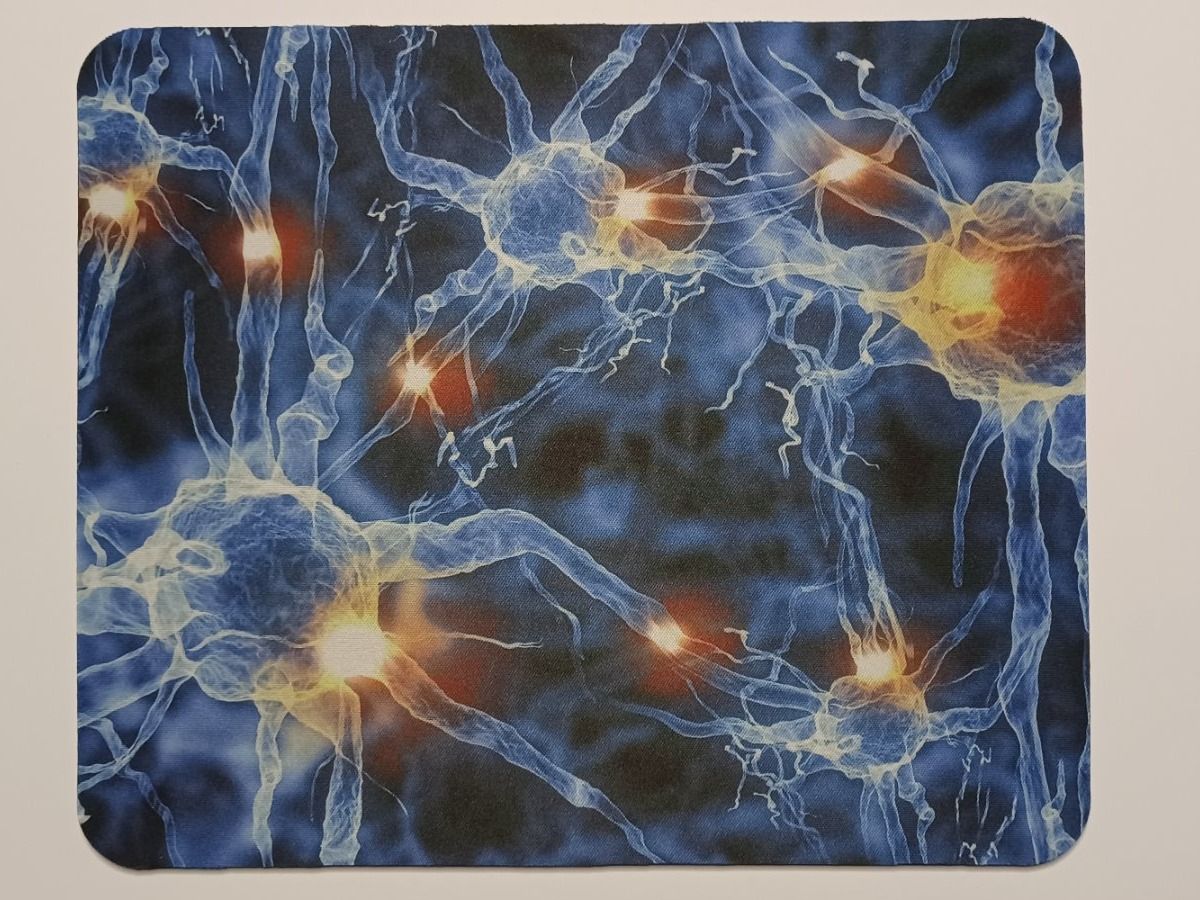 Tappetini per mouse: Mausmatte "Synapse Blau" / Mousepad NEU – Nuovo e nell'imballaggio originale da Turbenthal venduto da enjak