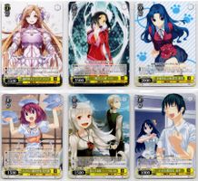 6 Dengeki Bunko - Weiss Schwarz Karten - Anime - japanisch