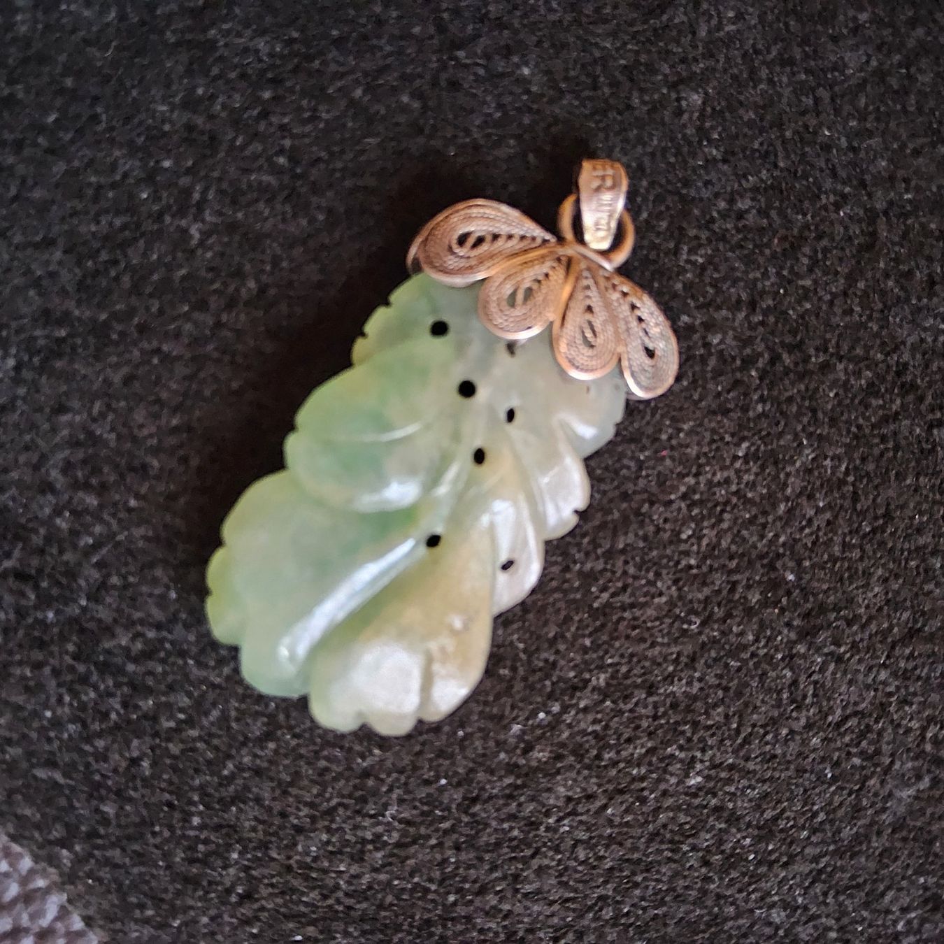 Pendentifs: Antiker Silber 800 Jade Anhänger CHINA – D'occasion à Zürich par helsan 1