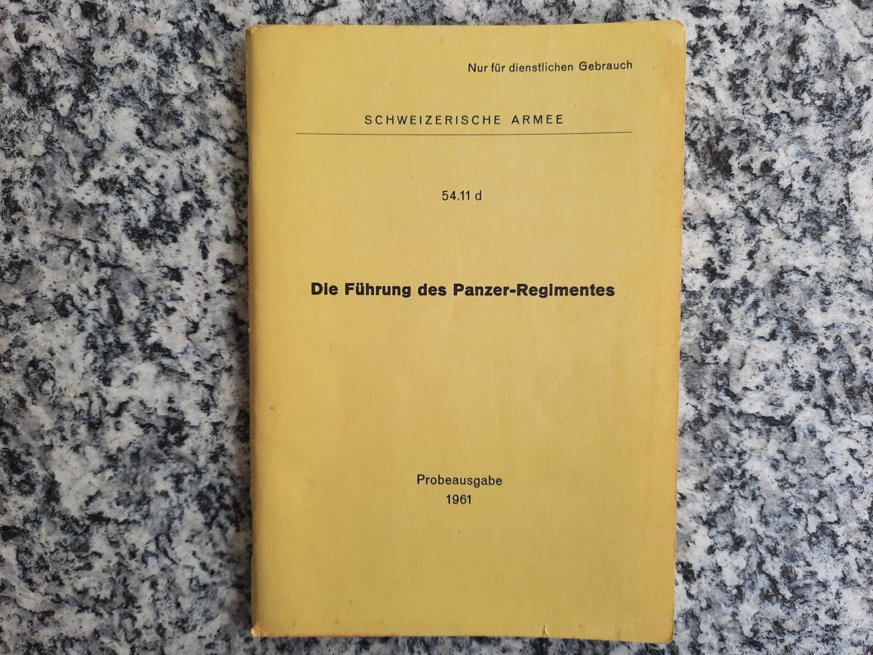 Libri: Die Führung des Panzer-Regimentes – Usato da Ruswil venduto da Sammlergeist