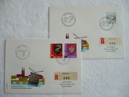 1983 / 84 2 Belege MUBA