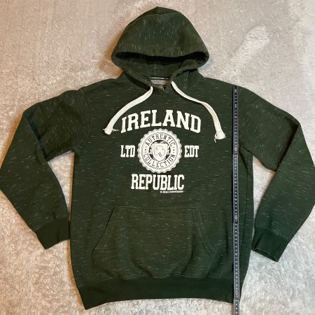 Irish Connexxion Hoodie M Grün Ireland Kapuzenpullover