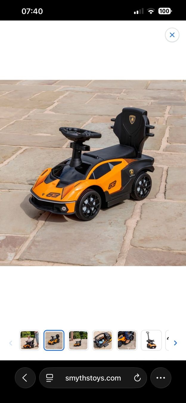 Veicoli per bambini: Rutschauto Lamborgnini 63 – Usato da Bassersdorf venduto da sammelfloh 3