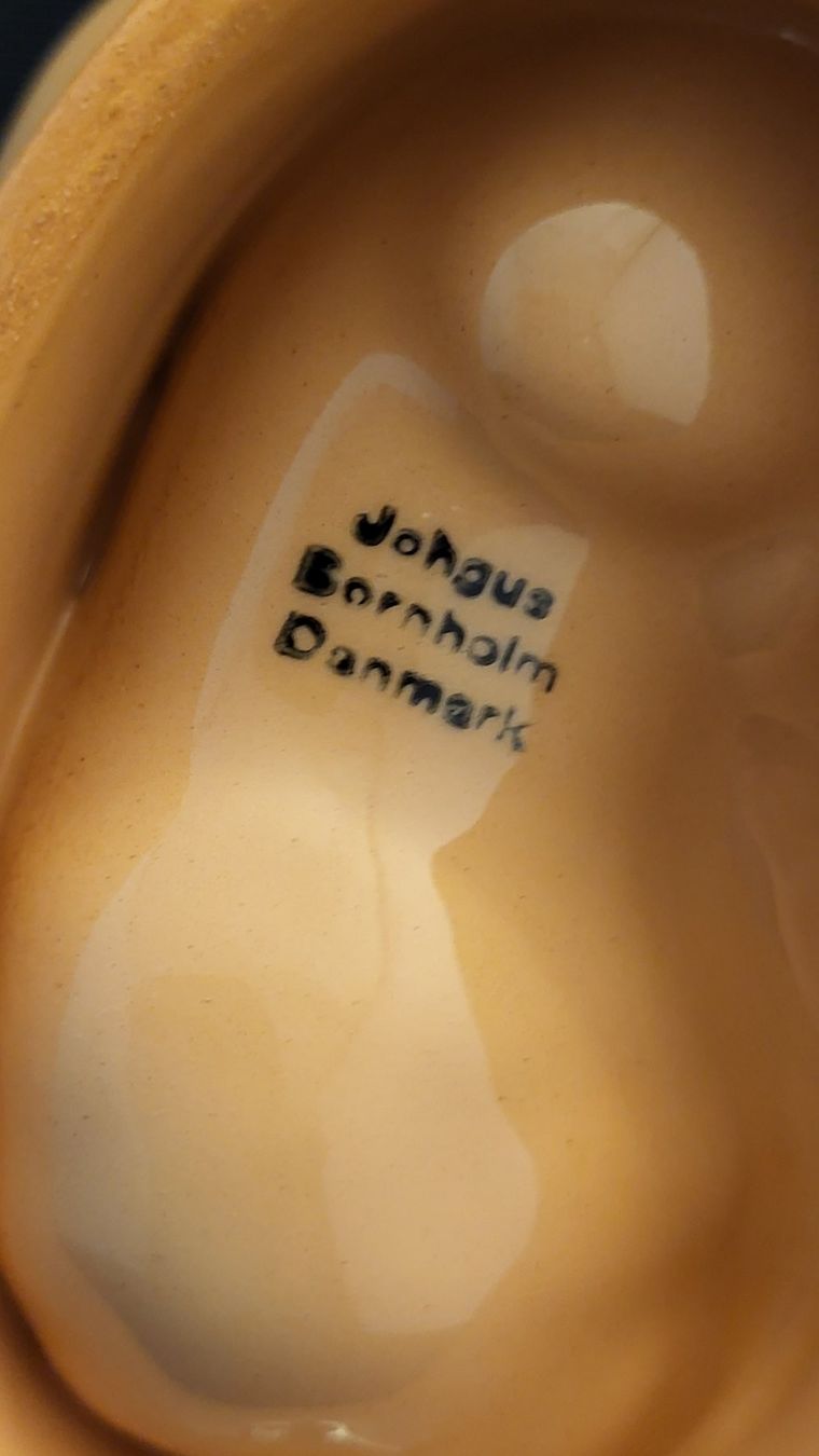 Statuette: Pudding-/Backform Keramik Löwen-Denkmal DANMARK – Usato da Basel venduto da spinne02 6