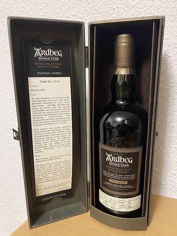 Ardbeg Spirituosen: Ardbeg Whisky Single Cask 1973 – Neu und originalverpackt aus Adliswil von Voeghi