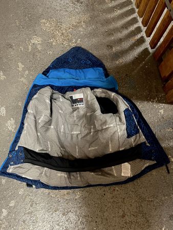 Lego Tec Winterjacke, Gr. 146, Blau/Türkis