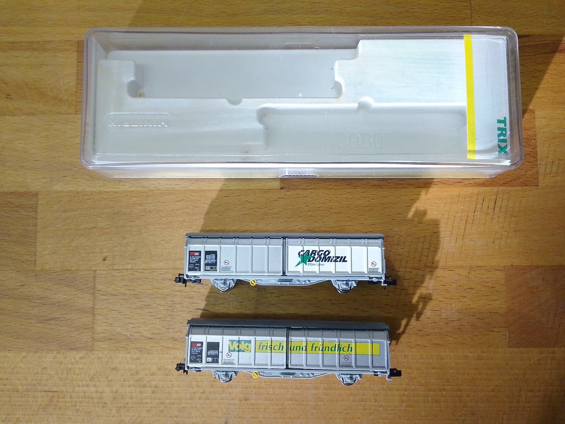 Trix Trains électriques: Güterwagen ""Volg/Cargo" – D'occasion à Zollikofen par Noak 2