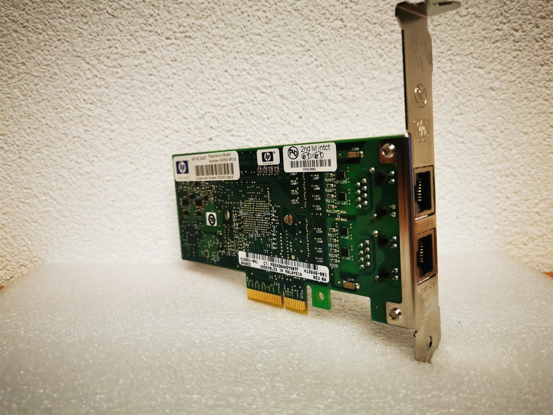 Hewlett Packard Unità & Adattatore: HP NC360T PCI-e Gigabit-Serveradapter – Usato da Buchs ZH venduto da Sutoris 4