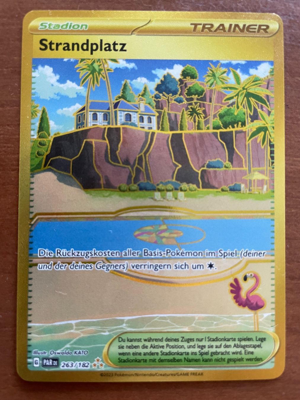 Pokémon Carte collezionabili: Pokemon Strandplatz (Versand gratis) – Nuovo (secondo la descrizione) da Chur venduto da Angerson