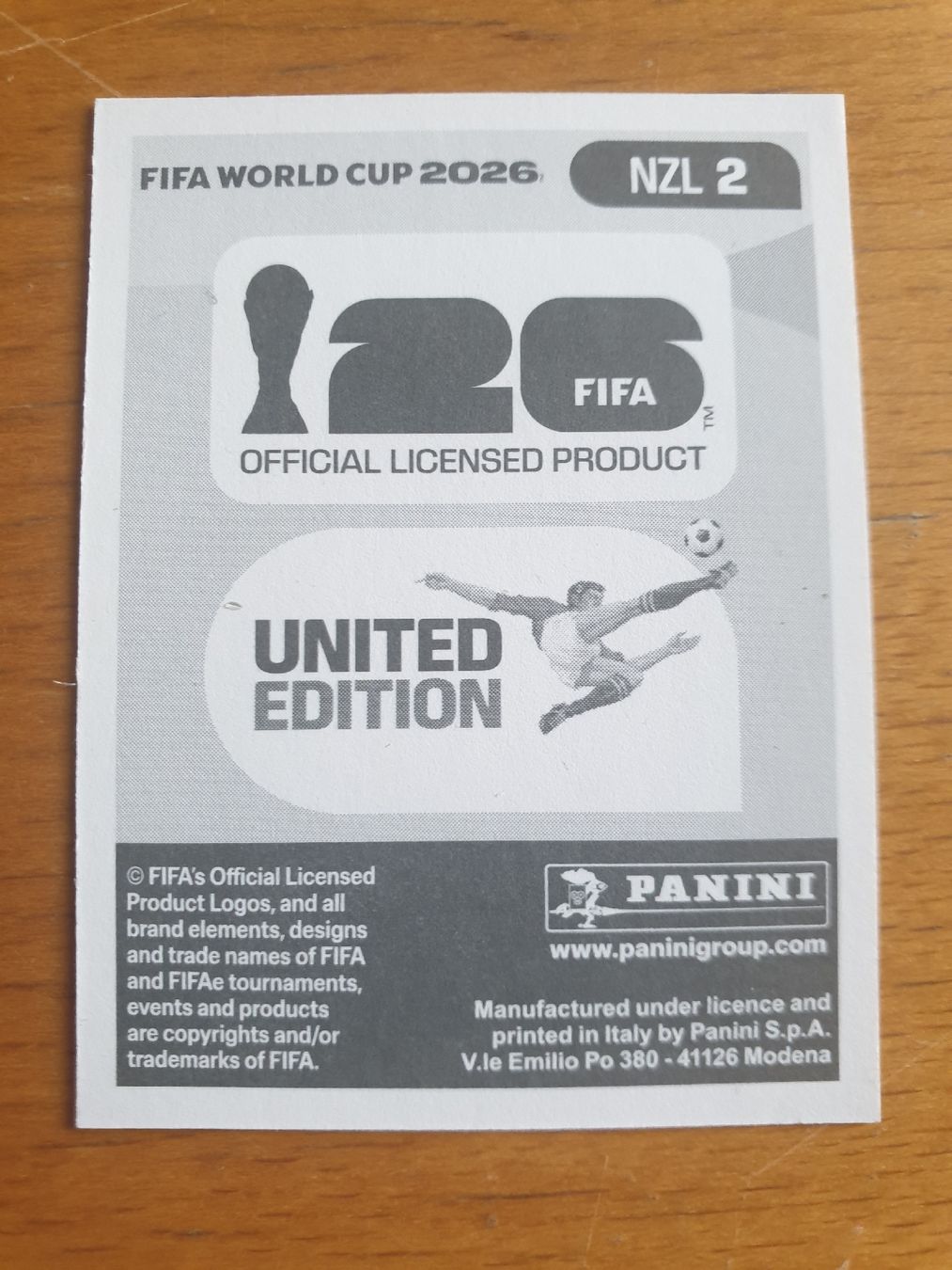 Panini Sammelbilder & Trading cards: Panini WM 2026 NZL 2 MAX CROCOMBE – Neu (gemäss Beschreibung) aus Einsiedeln von MGXX 1