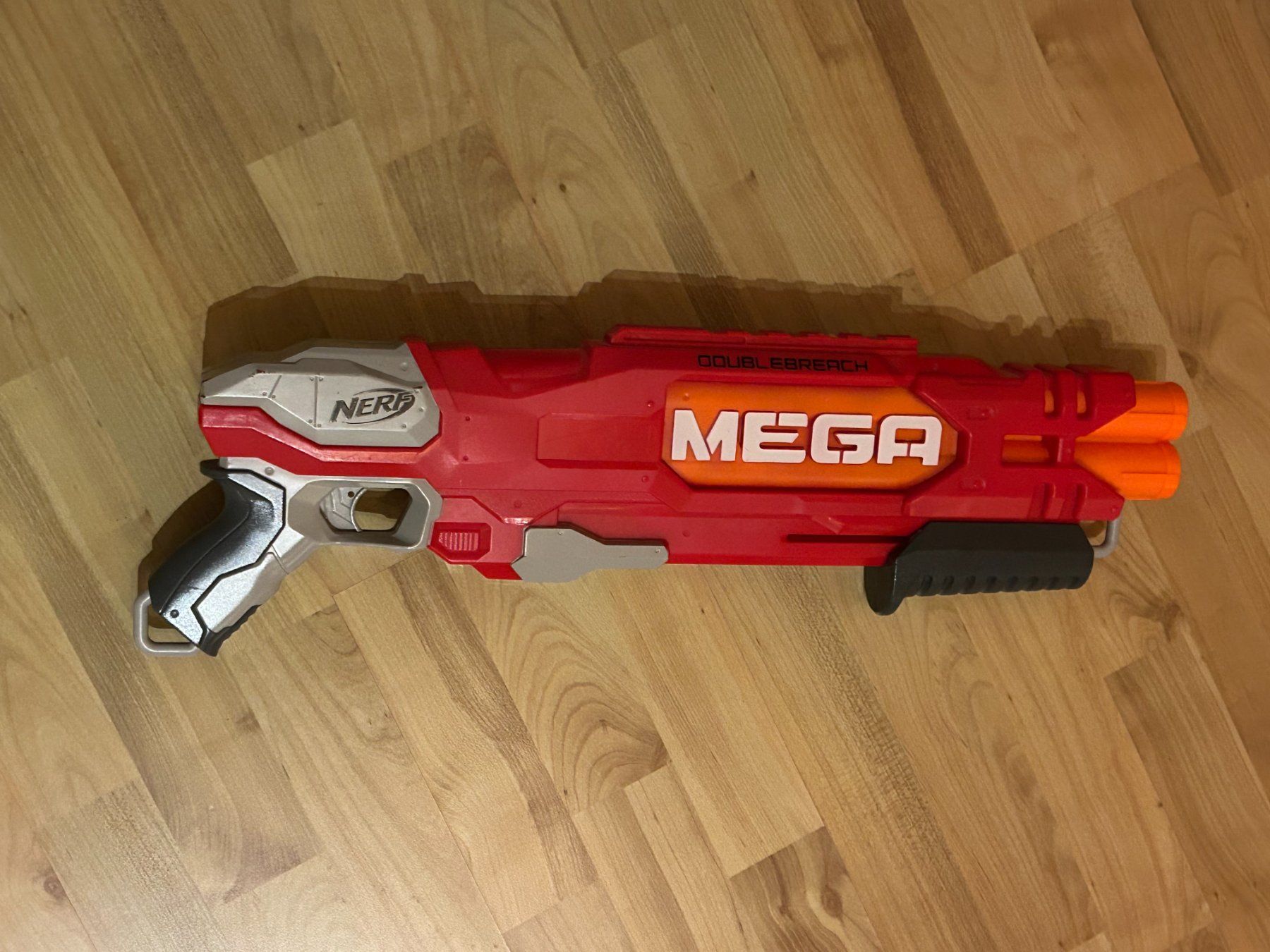 Nerf Giocattoli: NERF Mega DoubleBreach Blaster - Gebraucht – Usato da Neuhaus SG venduto da raschles