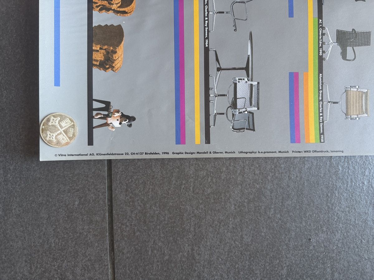 Foto & Immagini: Vitra Möbel Plakat 1996 – Usato da Zürich venduto da cENS0R 2