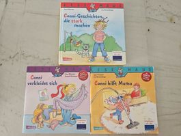 3x Conni Lesemaus Bucher-Set