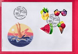 2021, FDC, SONDERMARKEN SOMMER, 6.3.2021
