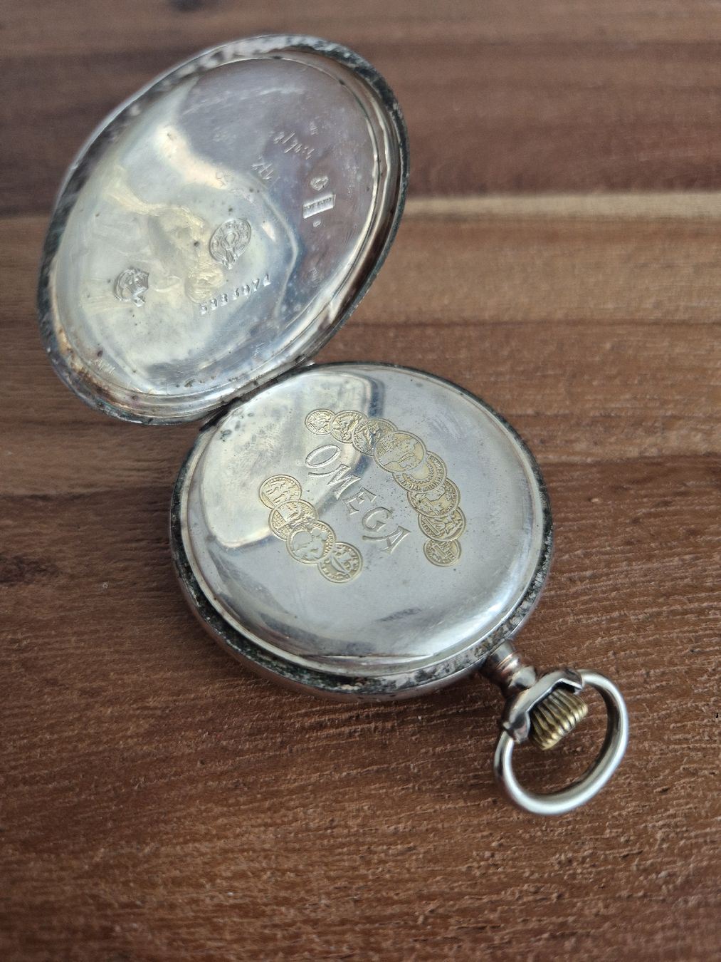 Omega Orologi: Silber Omega Taschenuhr – Difettoso da Zürich venduto da Dalema13 3