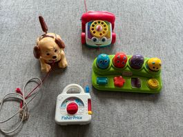 4x Fisher Price Spielzeuge