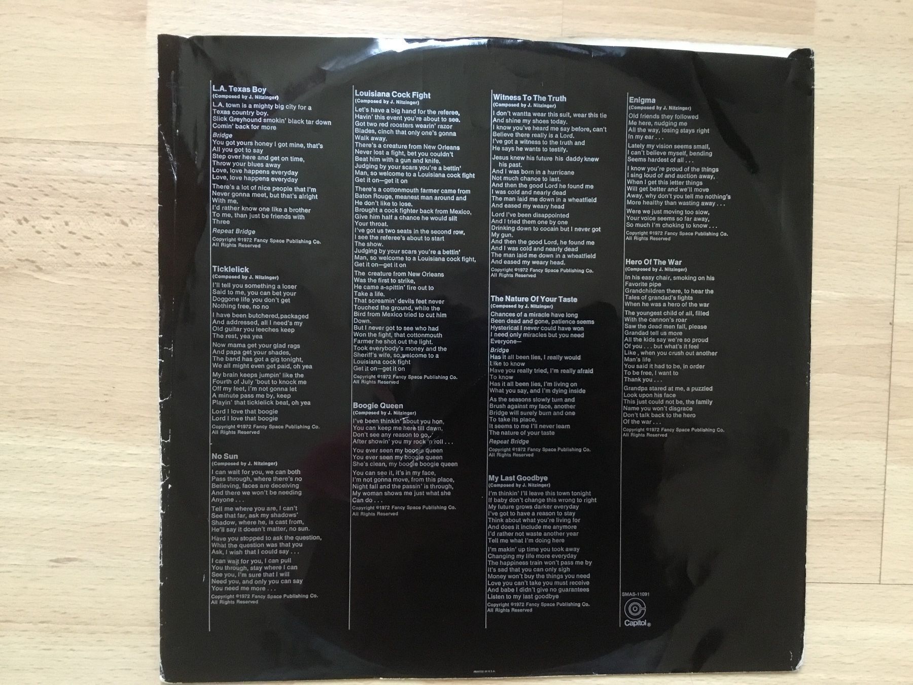 Dischi in vinile: Nitzinger / Same – Usato da Kreuzlingen venduto da Schuggerman 2