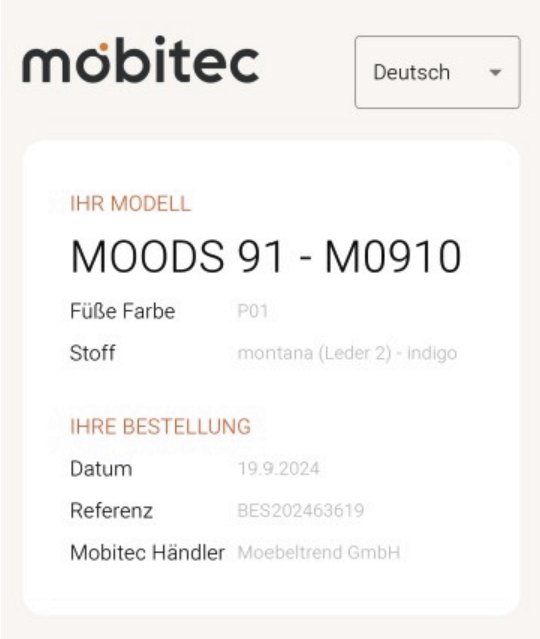 Stühle: 4 Stühle Mobitec Leder mit Holzbeinen – Neu (gemäss Beschreibung) aus Gwatt (Thun) von Taipan49 6