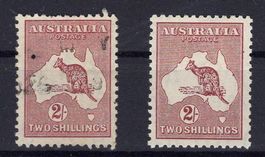 R5412  /  AUSTRALIE 1946 perf. 12dents obl. / neuf XX