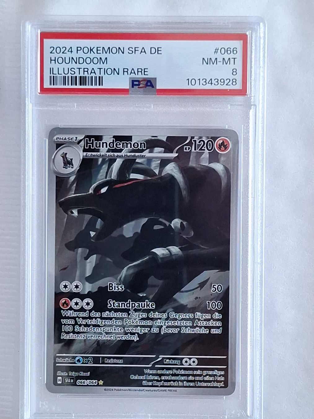 Pokémon Sammelbilder & Trading cards: Hundemon - Nebel der Sagen - PSA 8 – Neu (gemäss Beschreibung) aus Altstätten SG von sulim