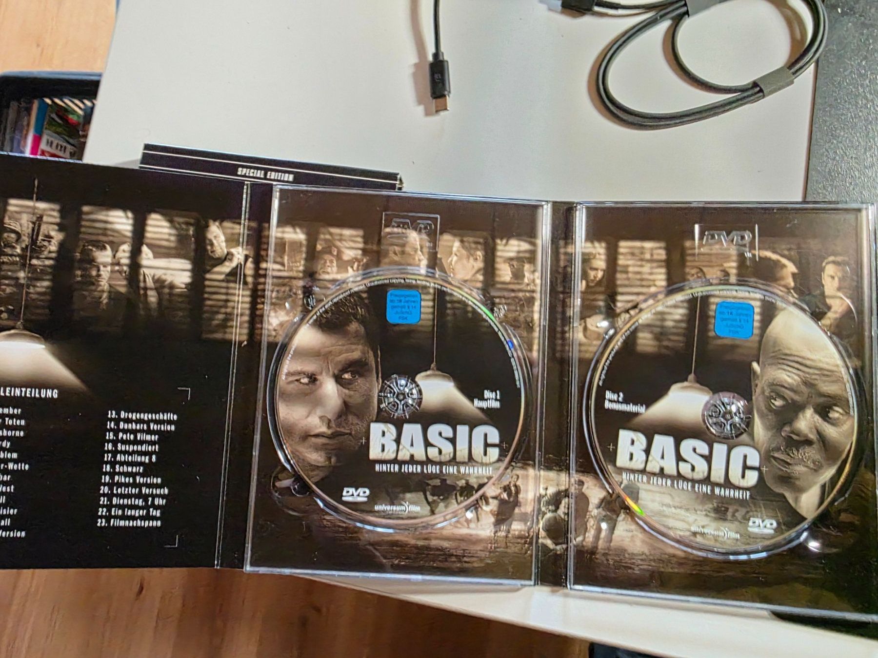 Tutti i DVDs: DVD BASIC special Edition John Travolta Samuel L. Jackson – Usato da Walterswil BE venduto da Lonitti 1