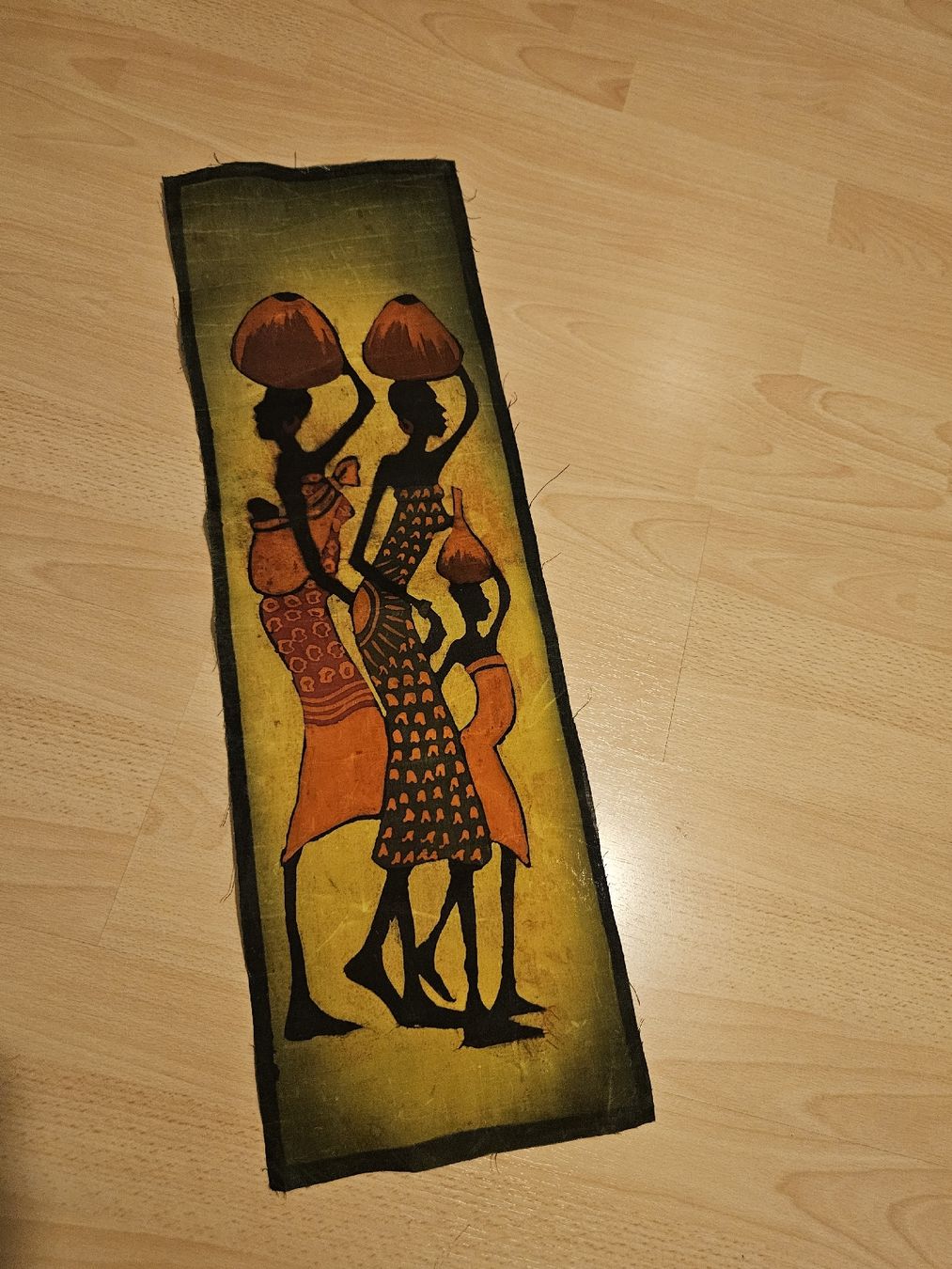Gemälde: Toile de Tanzanie peinte à la main – Neu (gemäss Beschreibung) aus Mühleberg von Eliboub 4