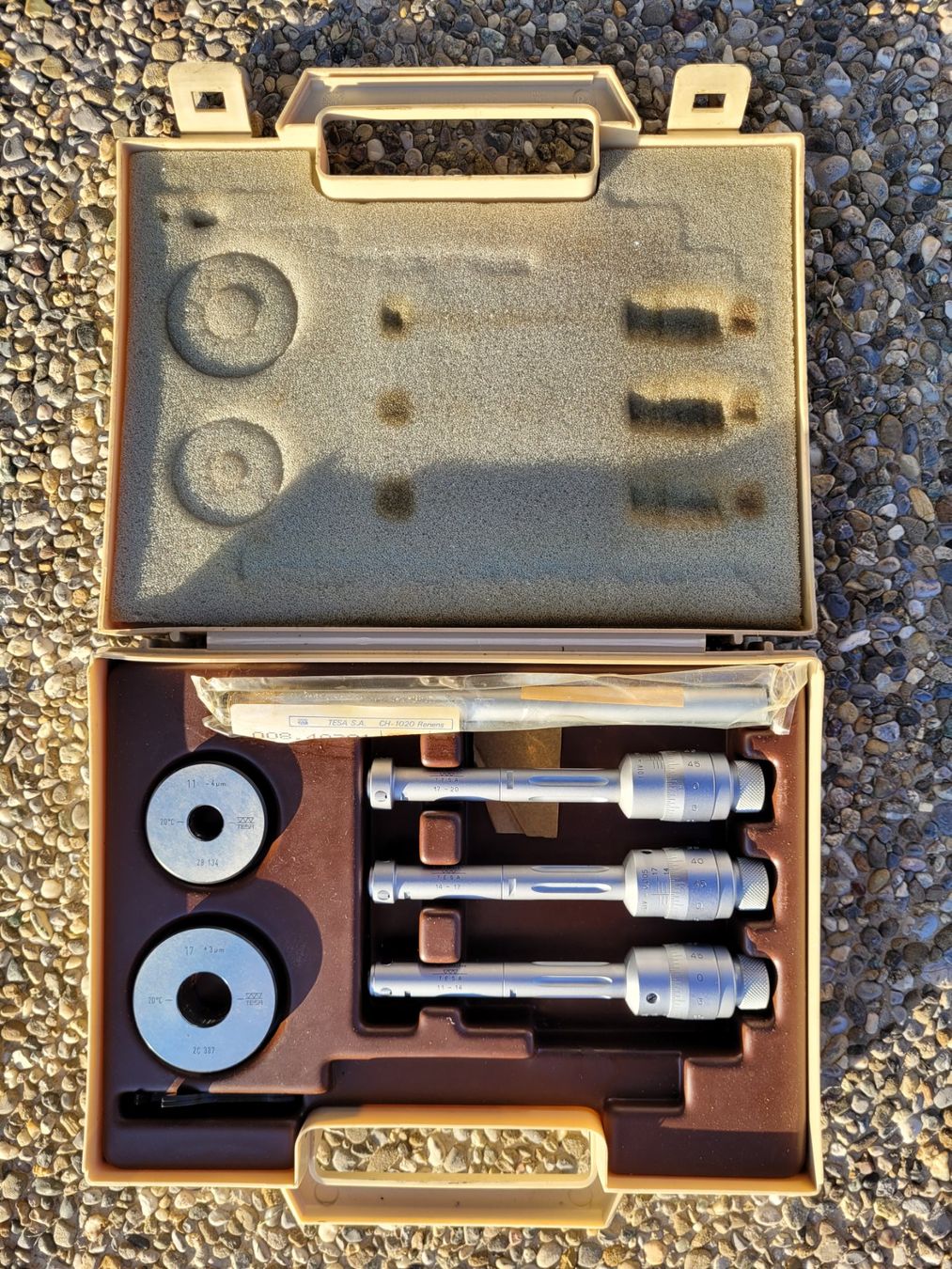 Tesa Misurare: Tesa Innenmikrometer Set 11-20 mm super Zustand – Usato da St. Silvester venduto da dan_c8f9 4