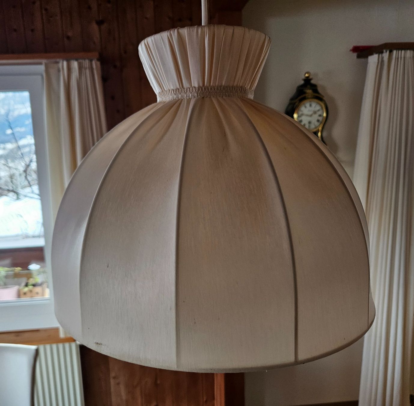 Lampenschirme: Lampenschirm beige aus Stoff 35 cm – Gebraucht aus Krattigen von markus63 3