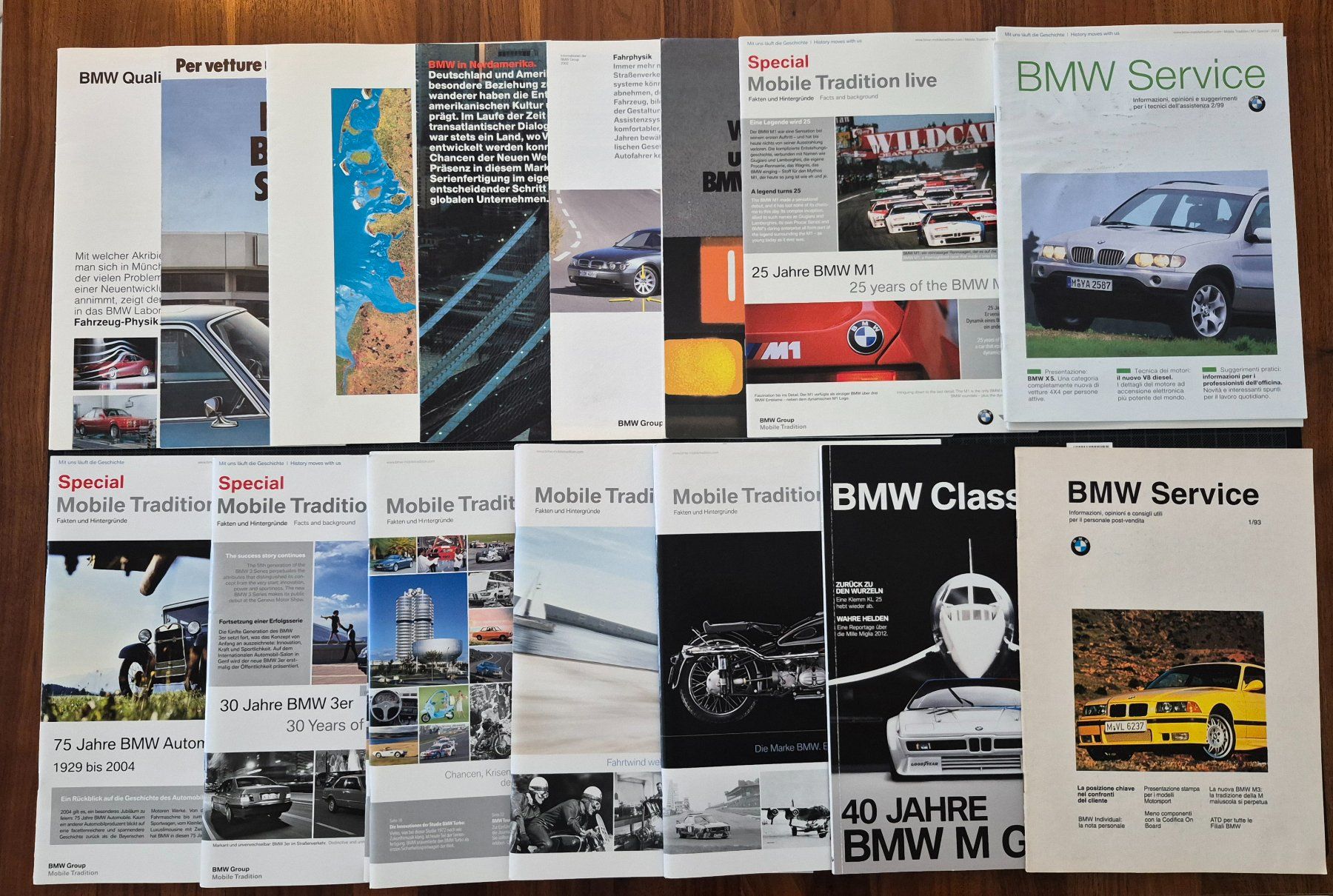 BMW Dokumente: BMW Broschüren E21 E30 E32 E34 E36 E38 E39 E46 E60 E90 M3 M5 – Neu (gemäss Beschreibung) aus Rothenburg von artandcars 5