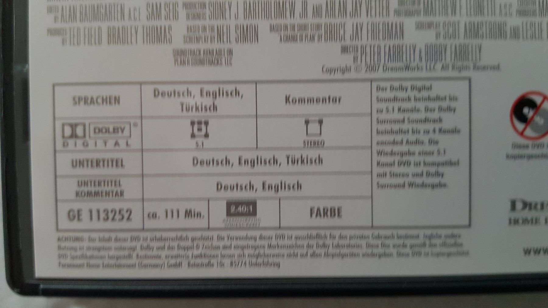 Tutti i DVDs: DVD Nach 7 Tage Ausgeflittert – Usato da Oetwil am See venduto da fineli2 1