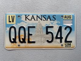 🇺🇸🇺🇸Nummernschild Kansas ** CAPITOL **🇺🇸🇺🇸