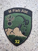 *** Badge M Flab Abt 32 mit klett ***